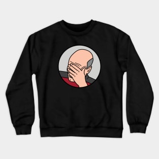 Epic Facepalm Picard Crewneck Sweatshirt